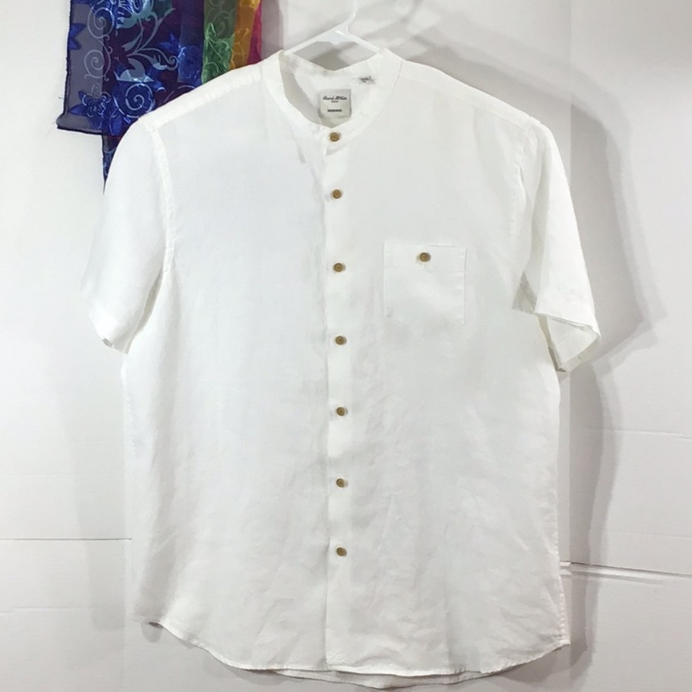Baird McNutt Murano linen button up shirt XL